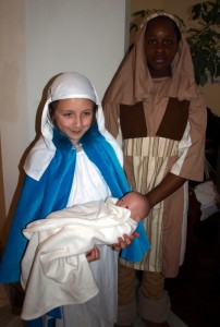 PC101315 202x300 - Mary & Joseph with Baby Jesus