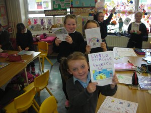 DSCN9740 300x225 - Junior & Senior Infants reading with 4th Class