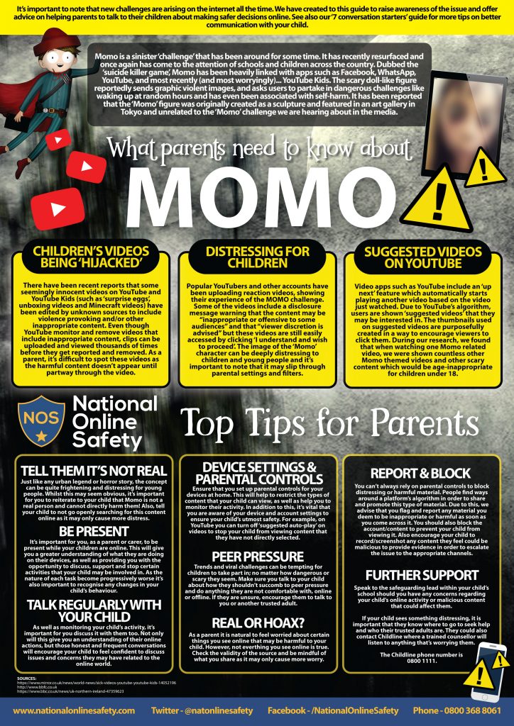 MOMO Online Safety Guide for Parents FEB 2019 724x1024 - Internet Safety