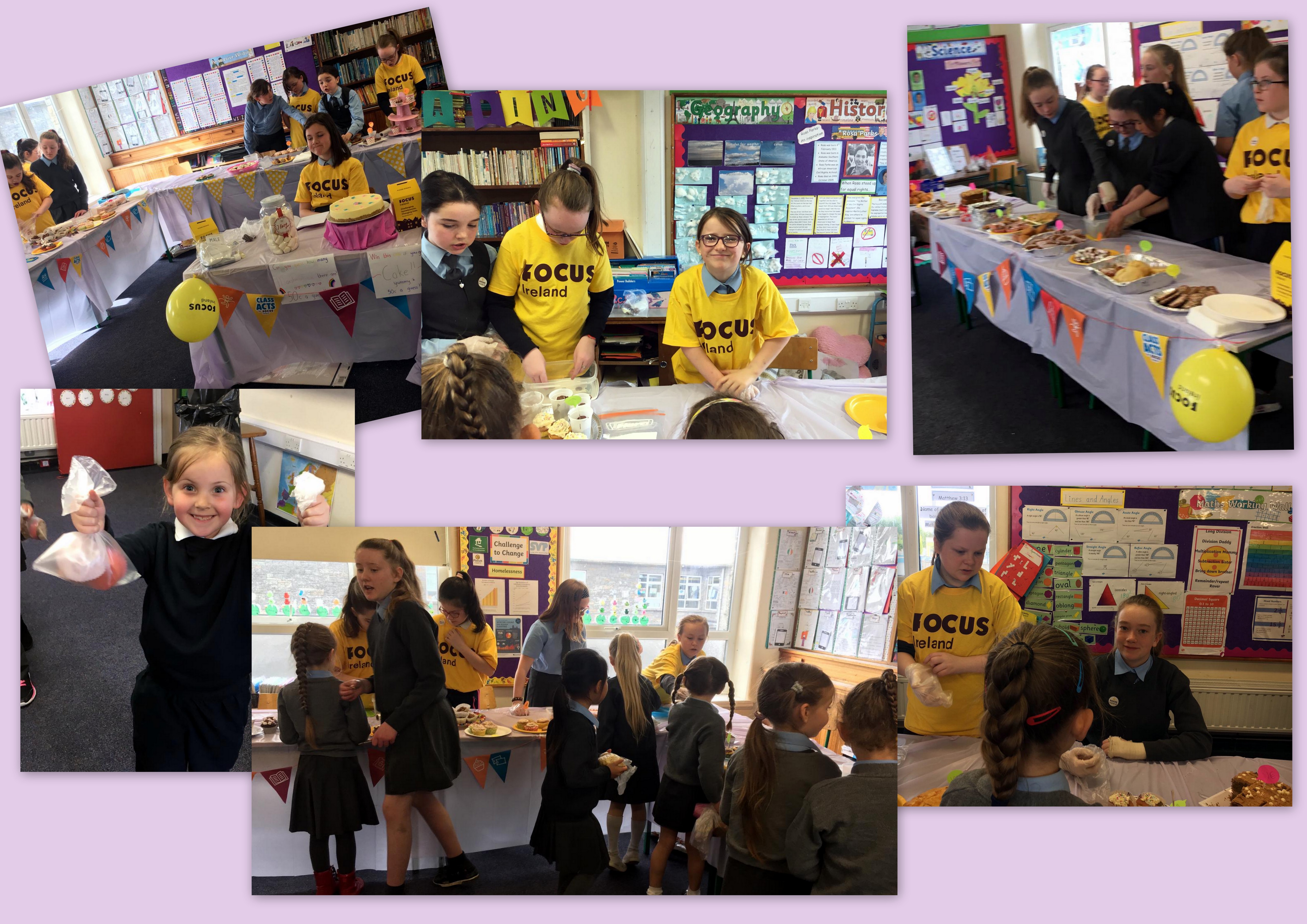 5th Class Challenge to change1 - Bake Sale - Fifth Class