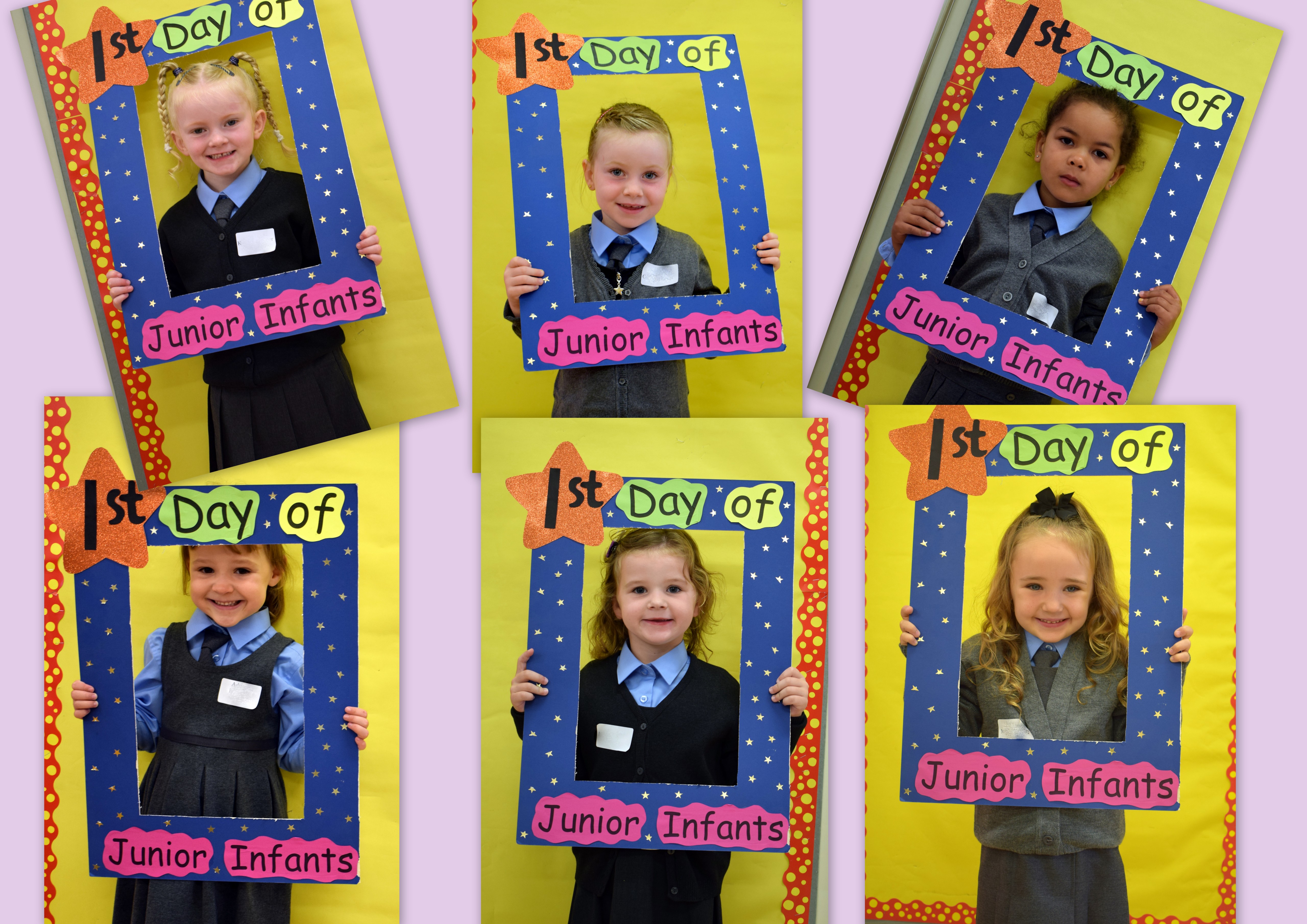 Junior Infants 20191 - First day in Junior Infants