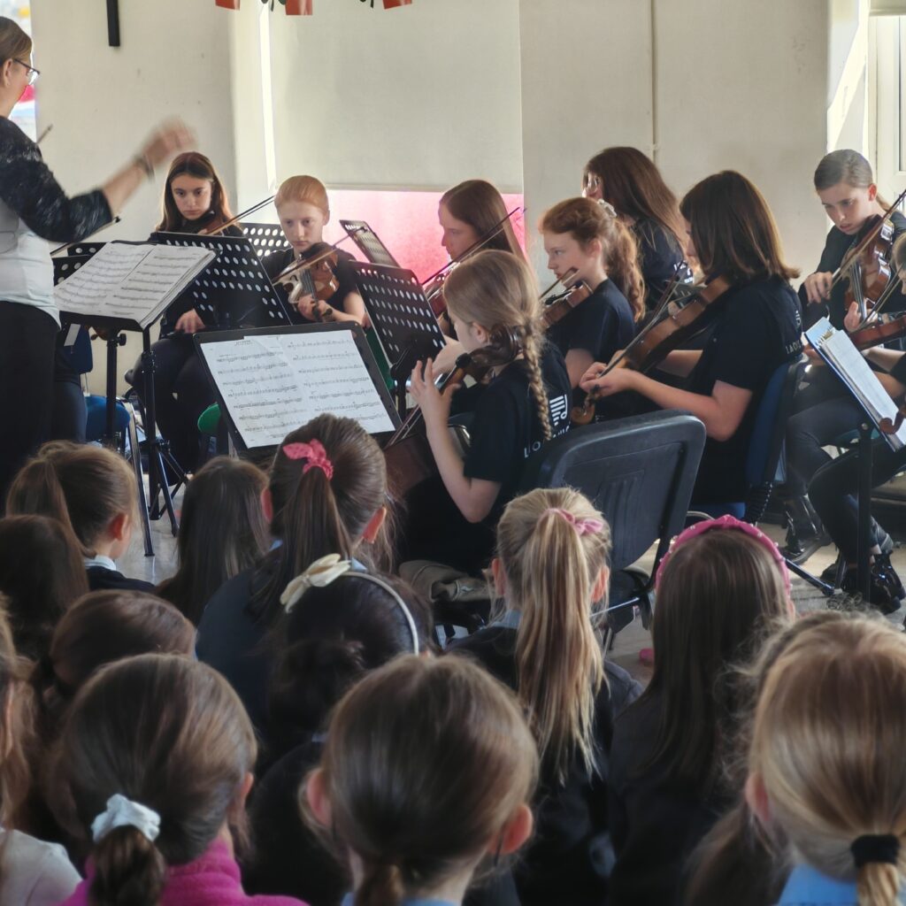 IMG 20250522 095109 1024x1024 - Visit from the Laois School of Music Youth Orchestra